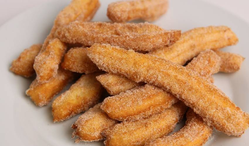 Churros tatlısının detaylı hazırlanışı 