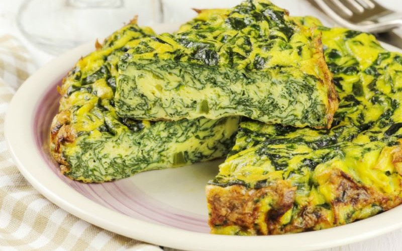 spanakli omlet