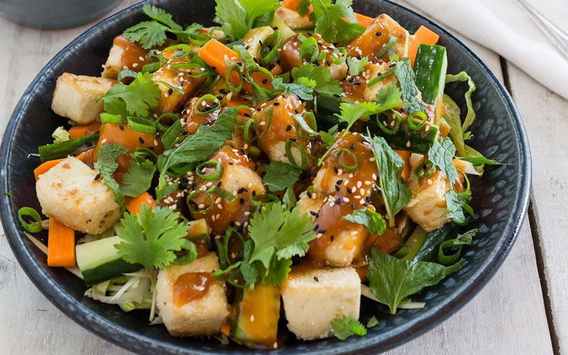 tofu salatasi