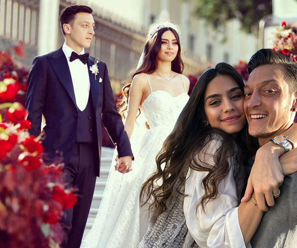 Amine Gülşe ve Mesut Özil