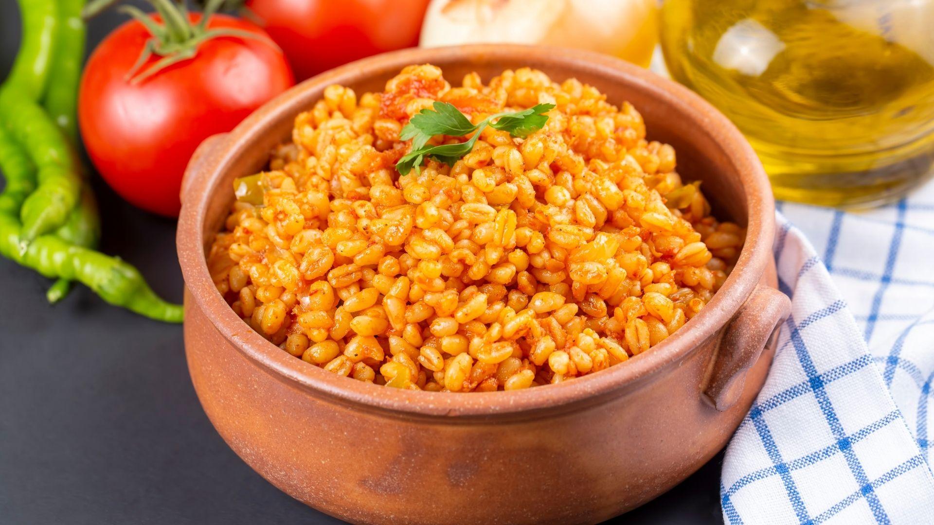 2 kisilik bulgur pilavi ister sade isterse de sebzeli tarif