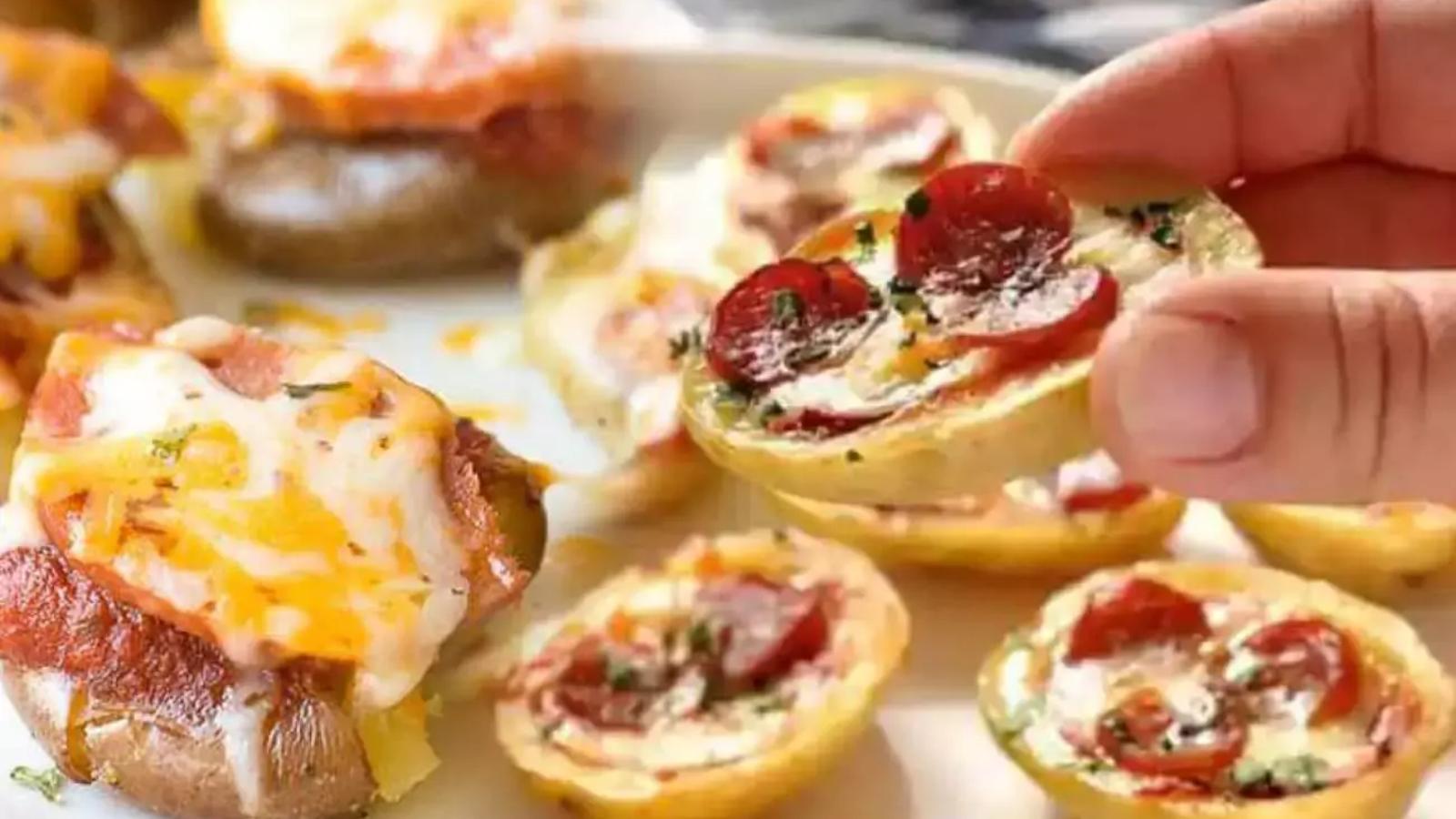 bebe patatesli pizza tarifi nasil yapilir hem doyurucu hem lezzetli atistirmalik