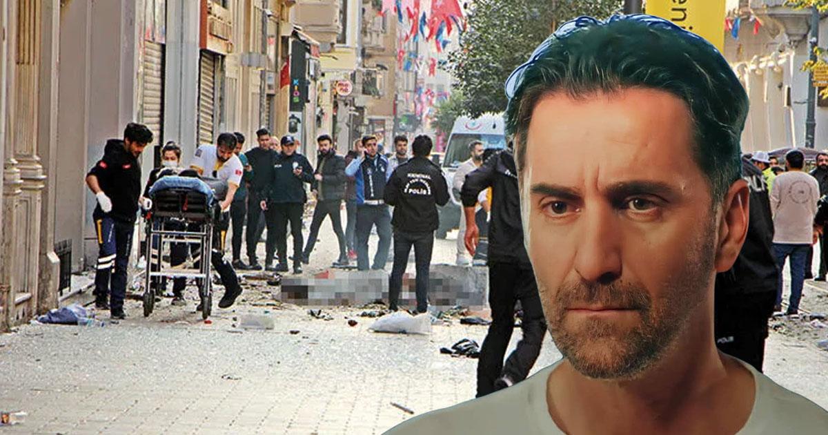 bekir aksoy taksim deki patlamaya sahit olmus