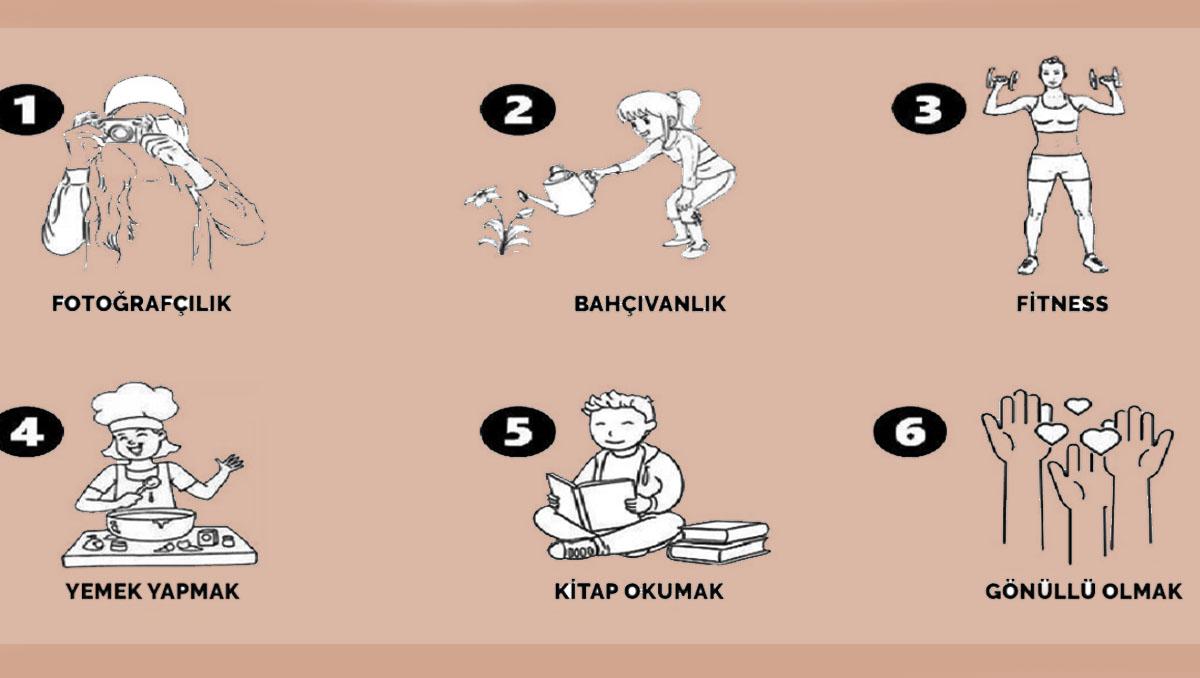 bu kisilik testi cok konusulacak hobileriniz tek tek karakter ozelliklerinizi gosteriyor