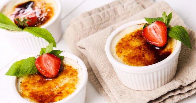 dunya lezzeti ve pratik creme brulee tarifi ve puf noktasi