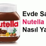 evde saglikli nutella yapimi resimli tarif