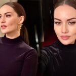 fahriye evcen den yeni stiliyle karavanda romantik poz