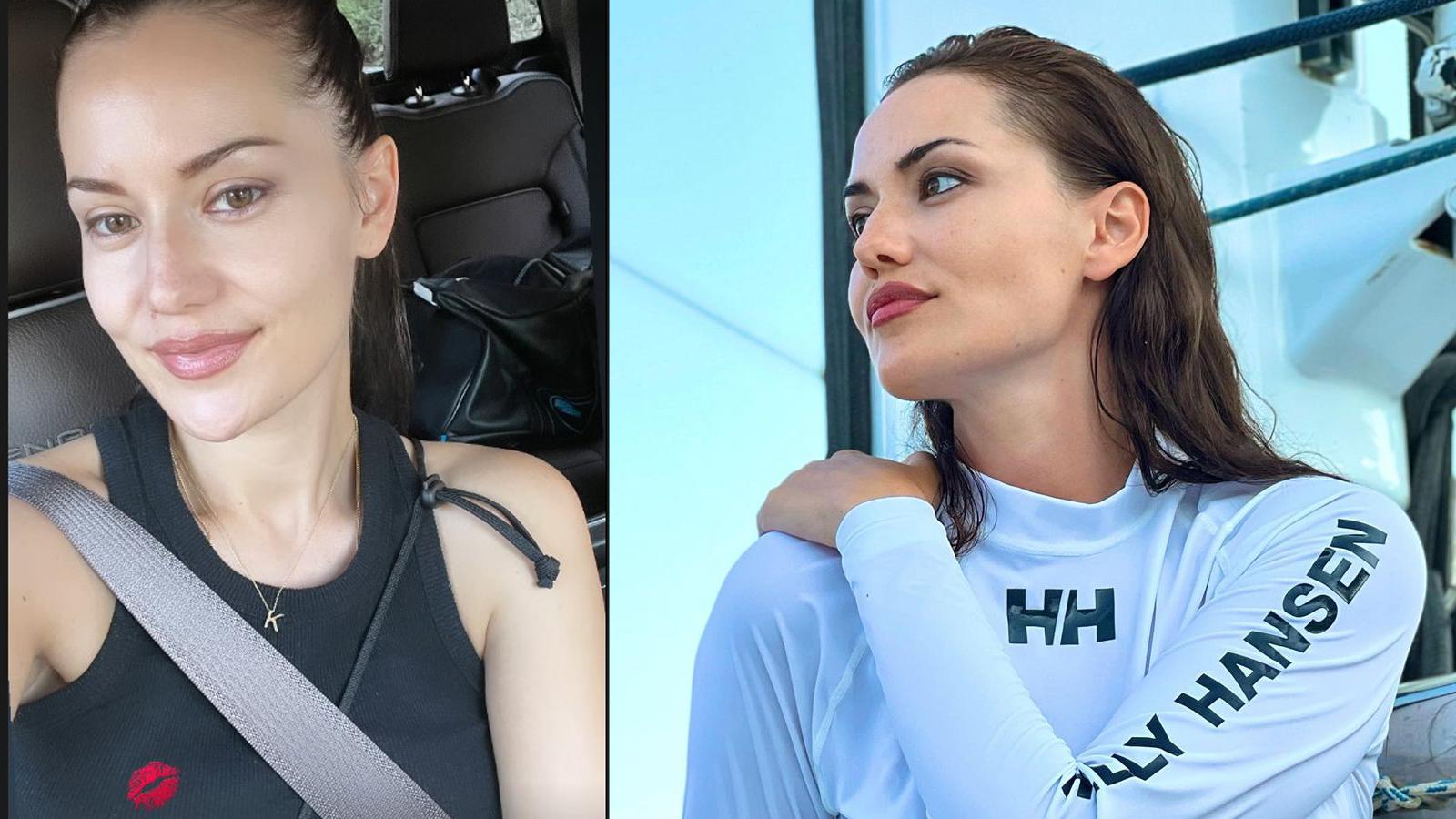 fahriye evcen kerem bebekle acik havada ogluyla keyifli anlarini paylasti