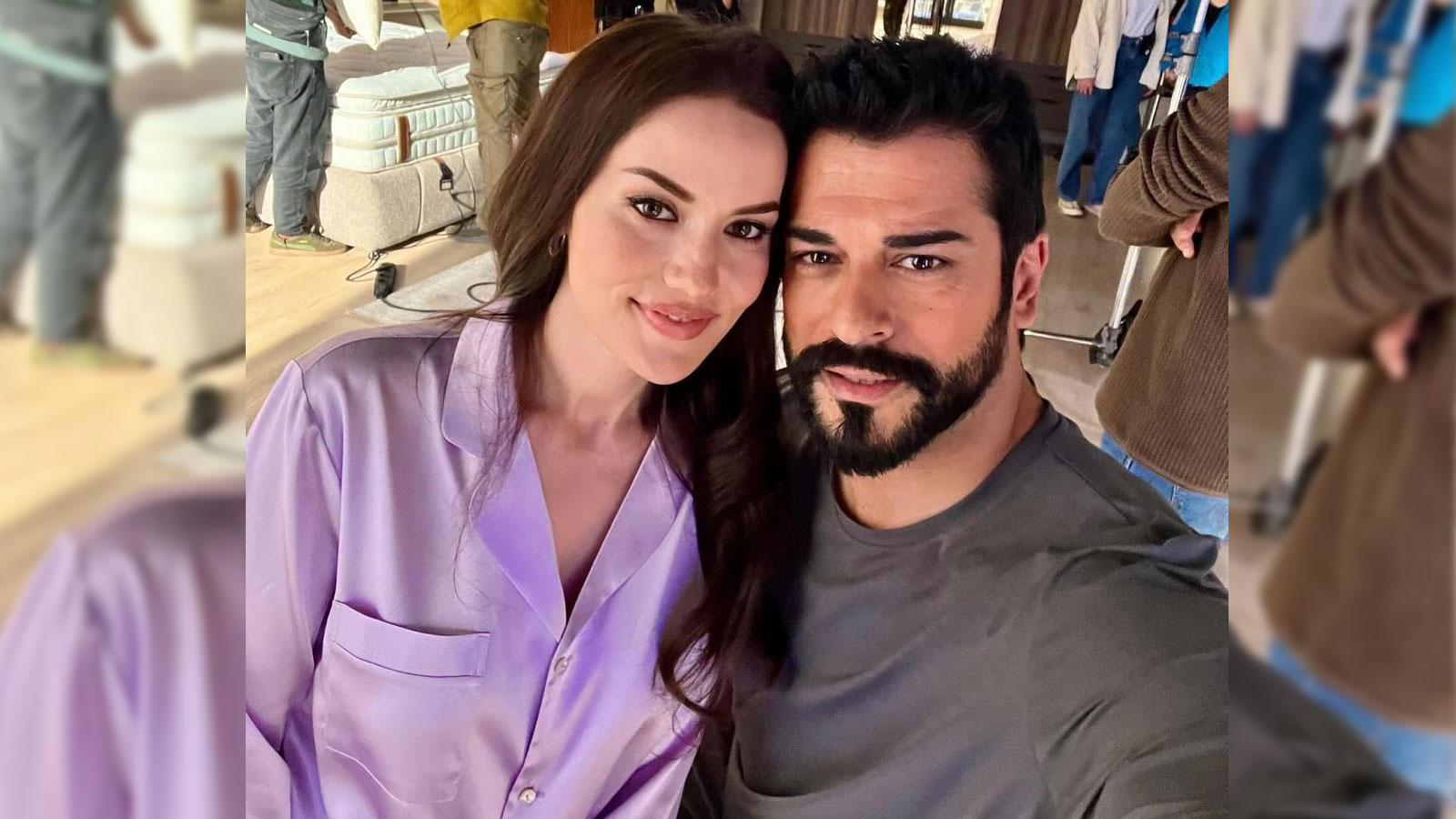 fahriye evcen ve burak ozcivit ciftinden yeni kare fotograflari begeni rekoru kirdi