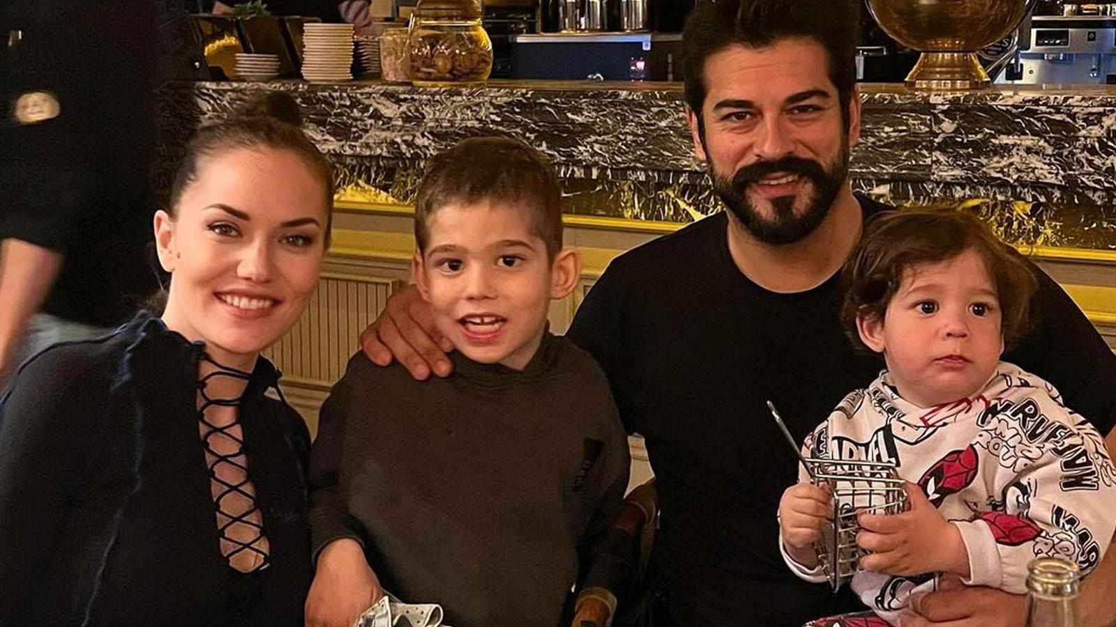 fahriye evcen ve burak ozcivit ciftinin en mutlu gunu karan a unutulmaz bir dogum gunu hazirladilar