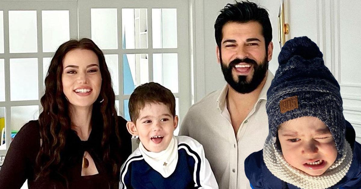 fahriye evcen ve burak ozcivit in oglu karan sevimliligi ile herkesi mest etti