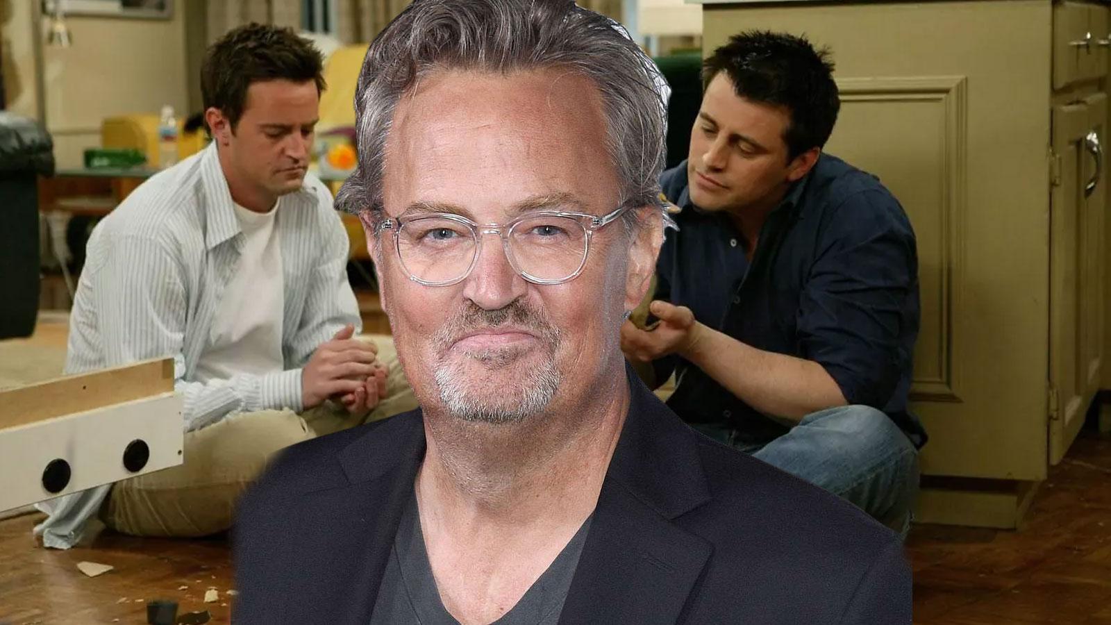 friends in chandler bing i matthew perry nin olumunde sok eden gelisme