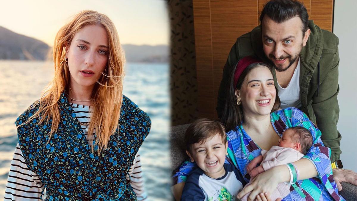 hazal kaya ve kizi sureyyadan yeni poz abisinin kopyasi