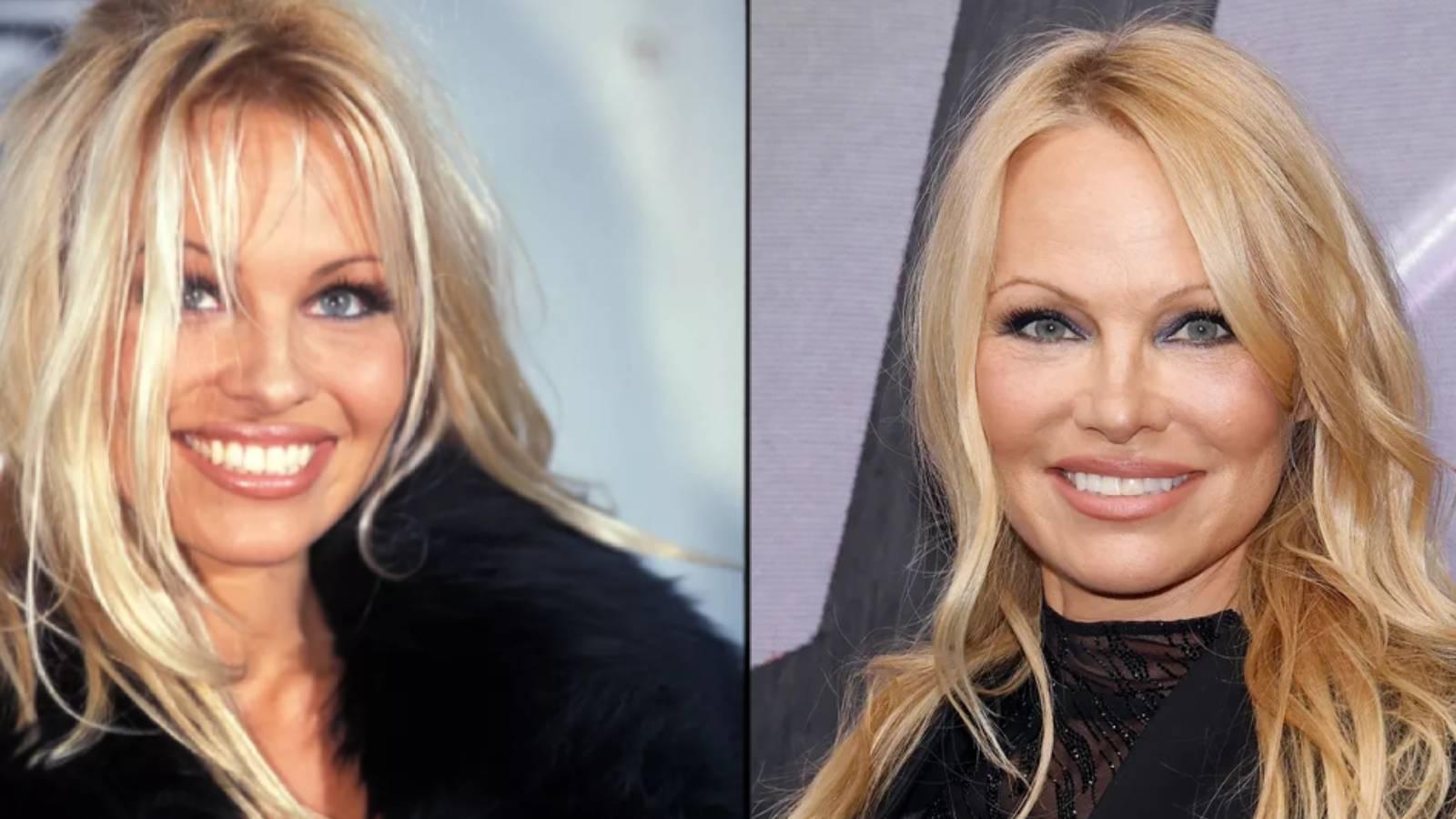 hollywood un pariltili dunyasindan siyrildi pamela anderson yeni tarziyla gundemde