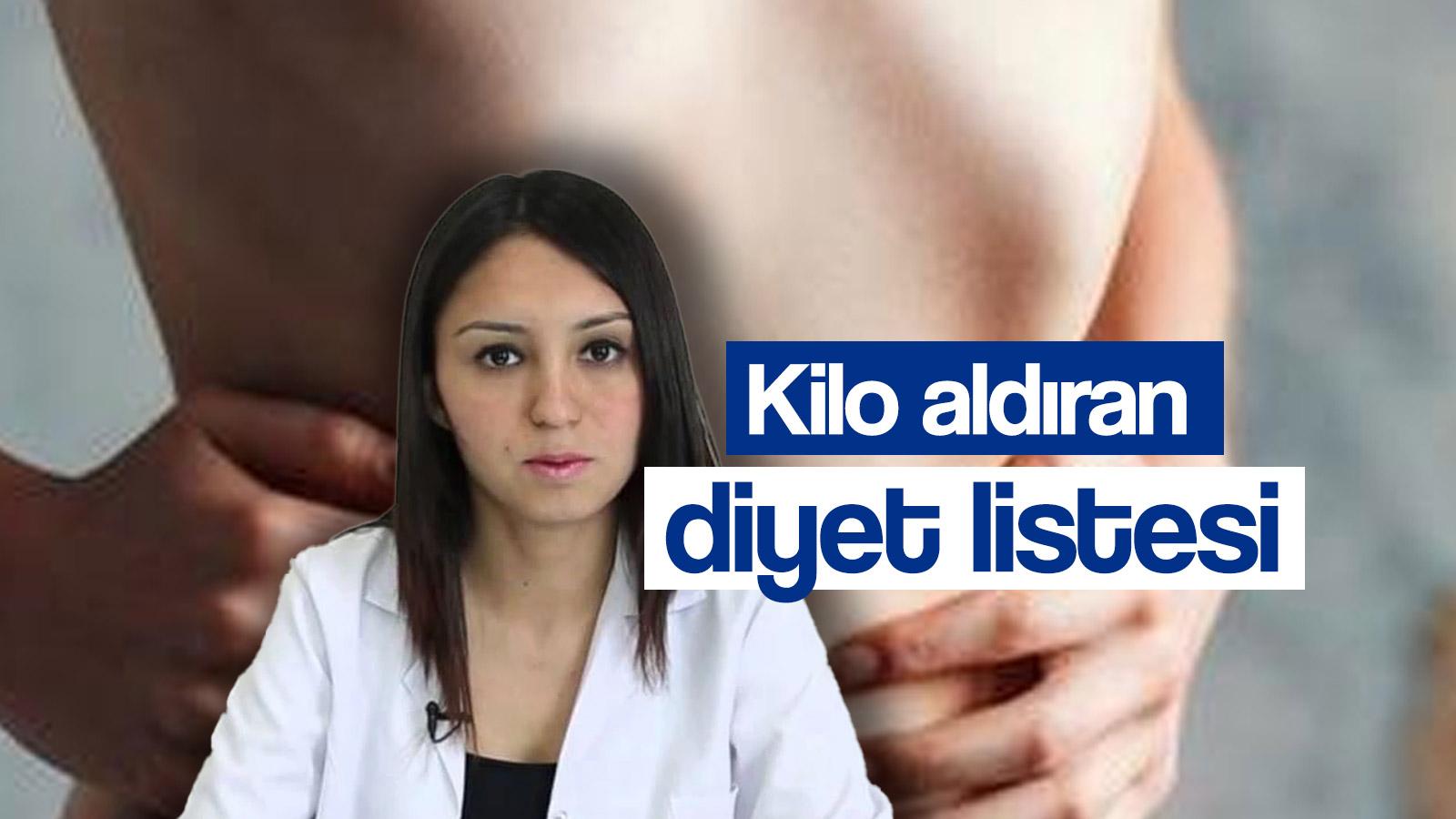 kilo aldirici diyet diyetisyen ayse tugba sengelden 5 kilo aldiran diyet listesi