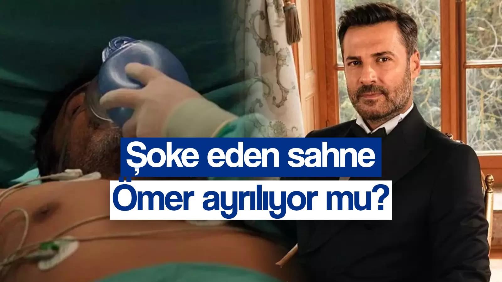 kizilcik serbeti son bolumde soke eden sahne omer diziden ayriliyor mu