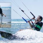 mert yazicioglu nun tatili tam gaz devam ediyor akyaka da kitesurf yapti sosyal medyayi salladi