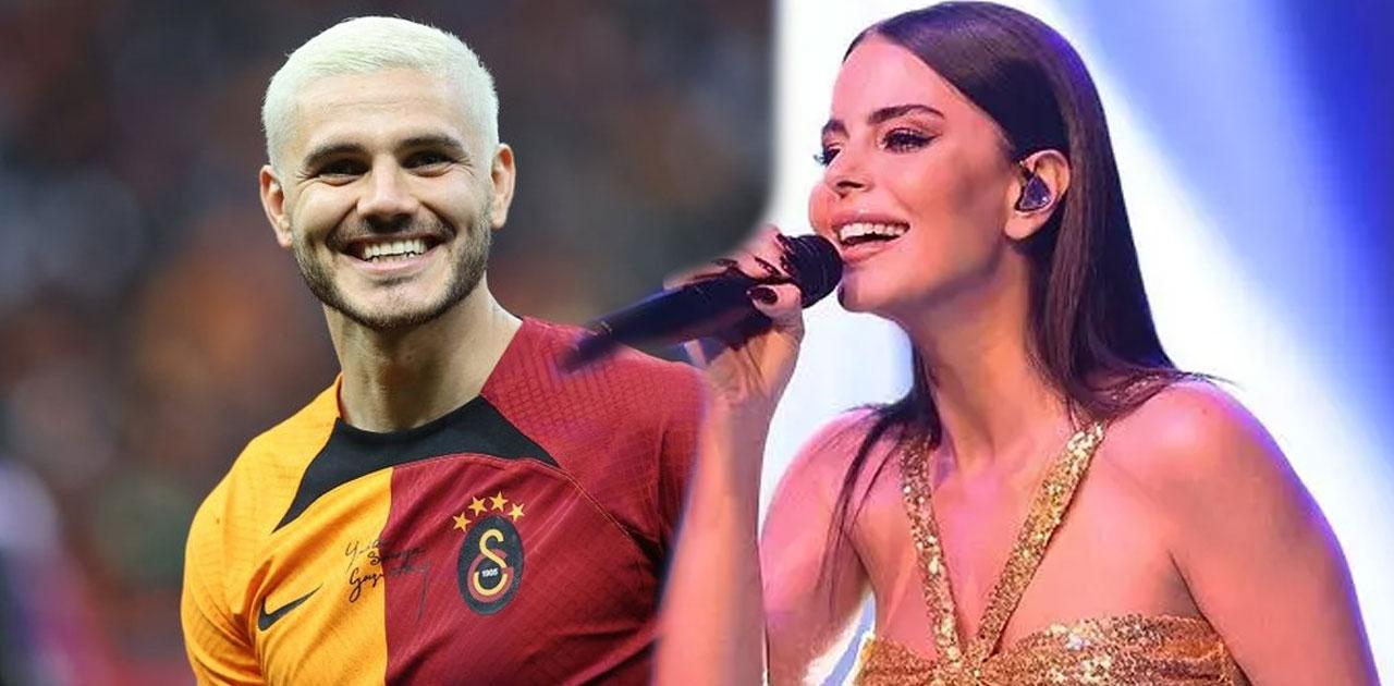 simge sagin ve icardi bulusmasi galatasaray sampiyonluk kutlamalarinda gerceklesti taraftar mest oldu