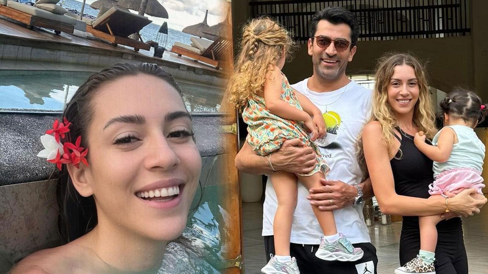 sinem kobal in kenan imirzalioglu ile olan aile fotograflari begeni rekoru kirdi