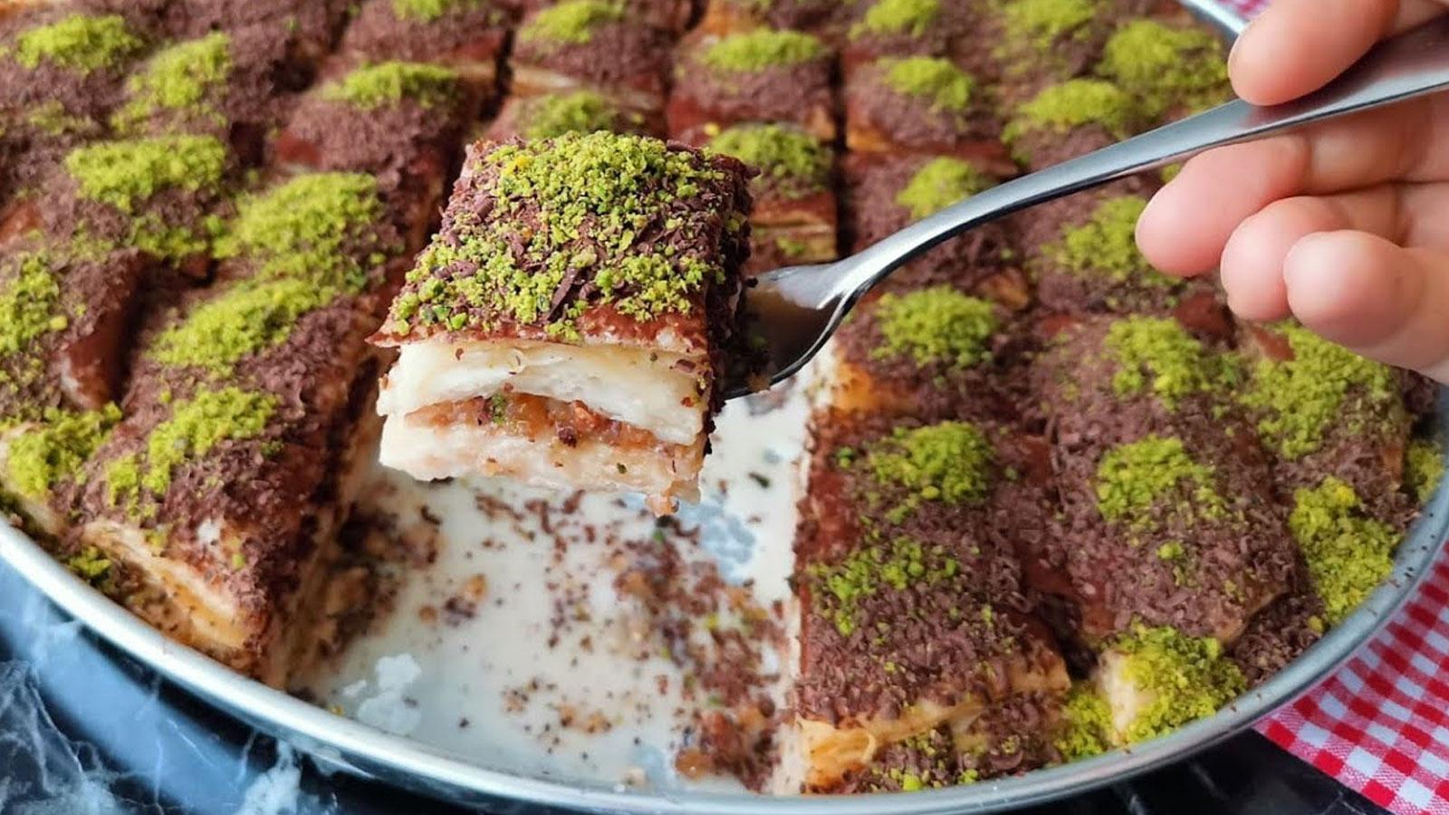 soguk baklava tarifi nasil yapilir hafifligi ile iftar sofralarinin vazgecilmezi