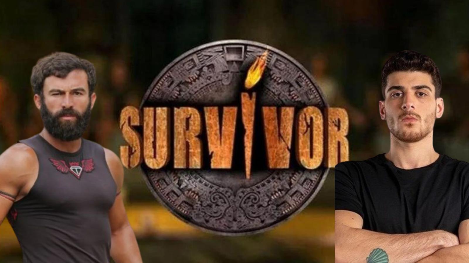 survivor all star 2024 kavgayla basladi turabi ve poyraz birbirine girdi