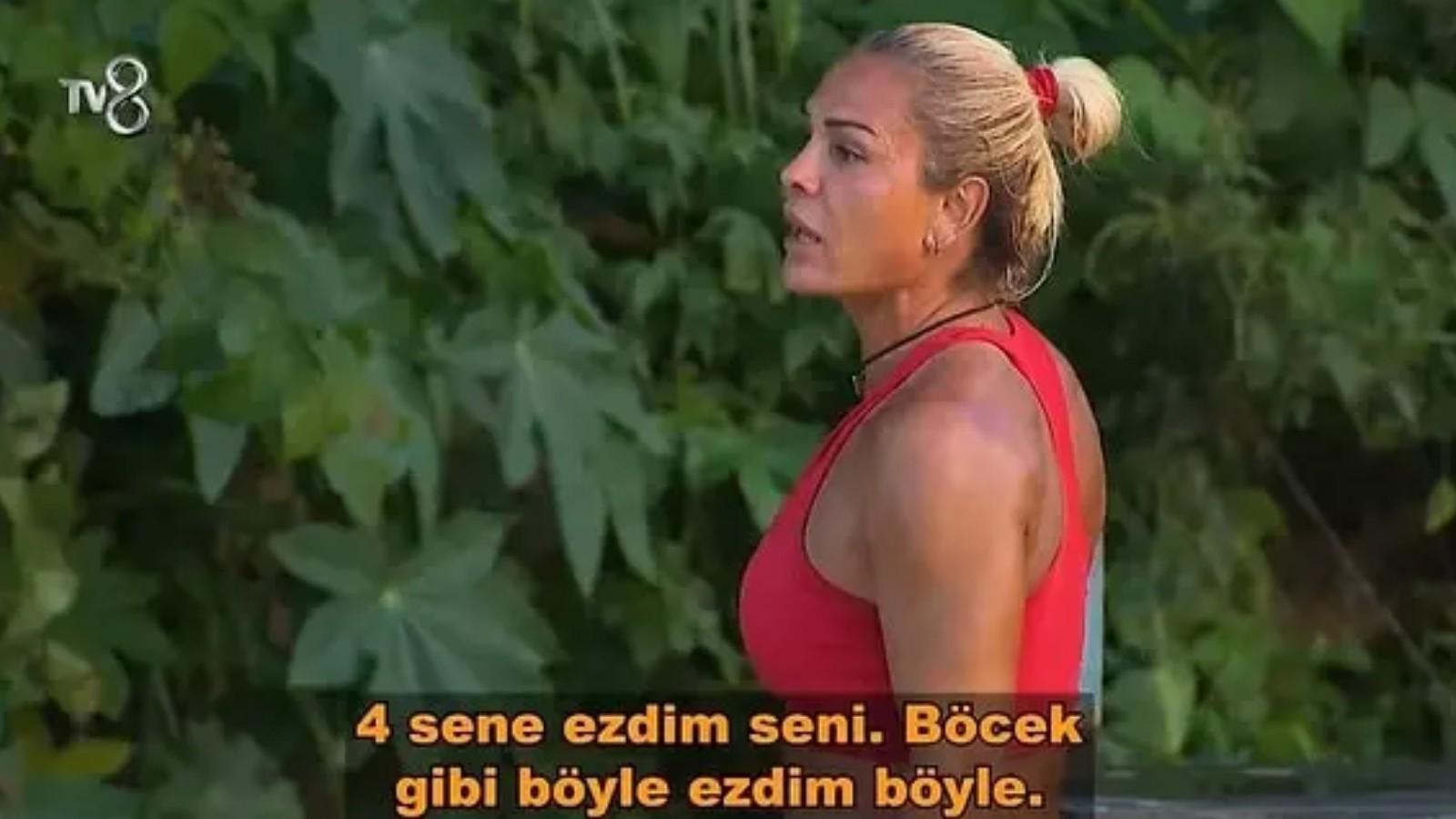 survivor da damla ve nagihan birbirine girdi