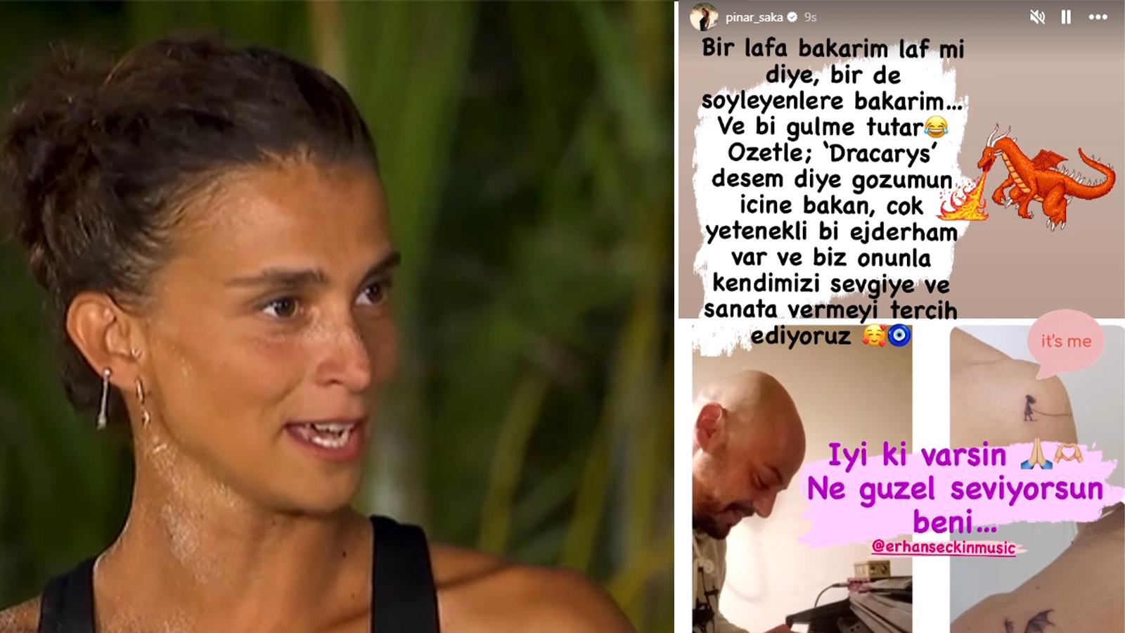 survivor dan elenen pinar saka dan ilk paylasim bir lafa bakarim laf mi diye