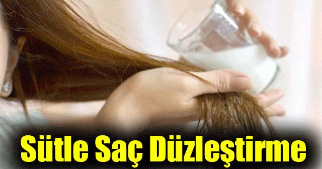 sutle sac maskesi nasil yapilir sutle sac duzlestirme tarifi