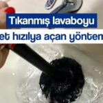 tesisatci cagirmadan tikanmis lavaboyu jet hiziyla acan yontem