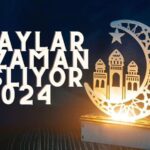 uc aylar ne zaman basliyor 2024 senesi uc aylar receb saban ve ramazan aylari baslangic tarihi