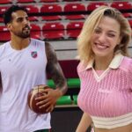 unlu ikiliyi fotograflar ele verdi gaddar in aydan i sumeyye aydogan basketbolcu mahir agva ile birlikte