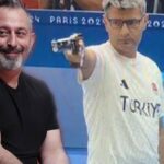 unlu komedyen cem yilmaz yusuf dikec akimina katildi elleri cebinde unutulmayan olimpiyat pozunu verdi