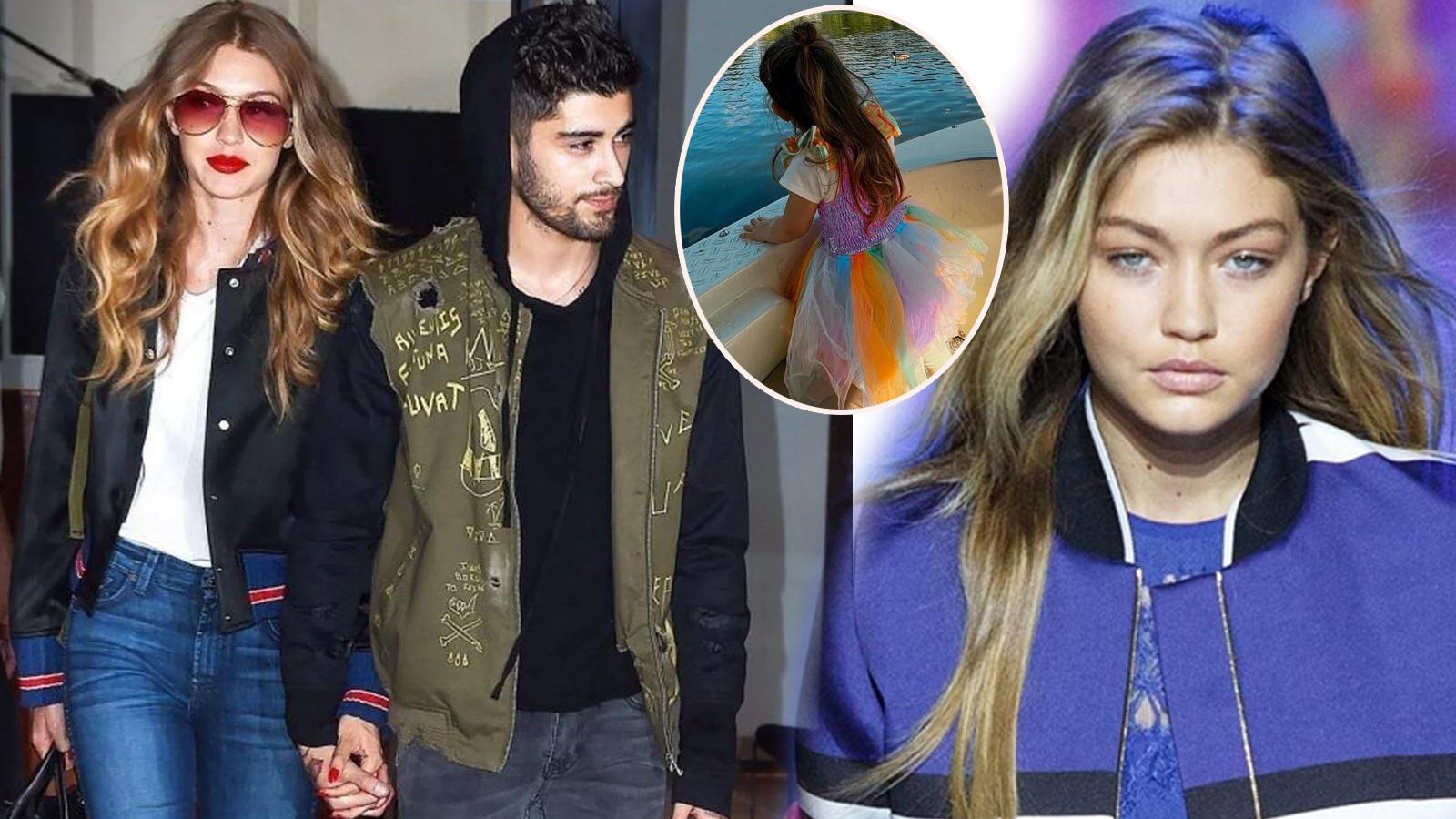 unlu model gigi hadid zayn malik ten olan kizinin yuzunu gosterdi