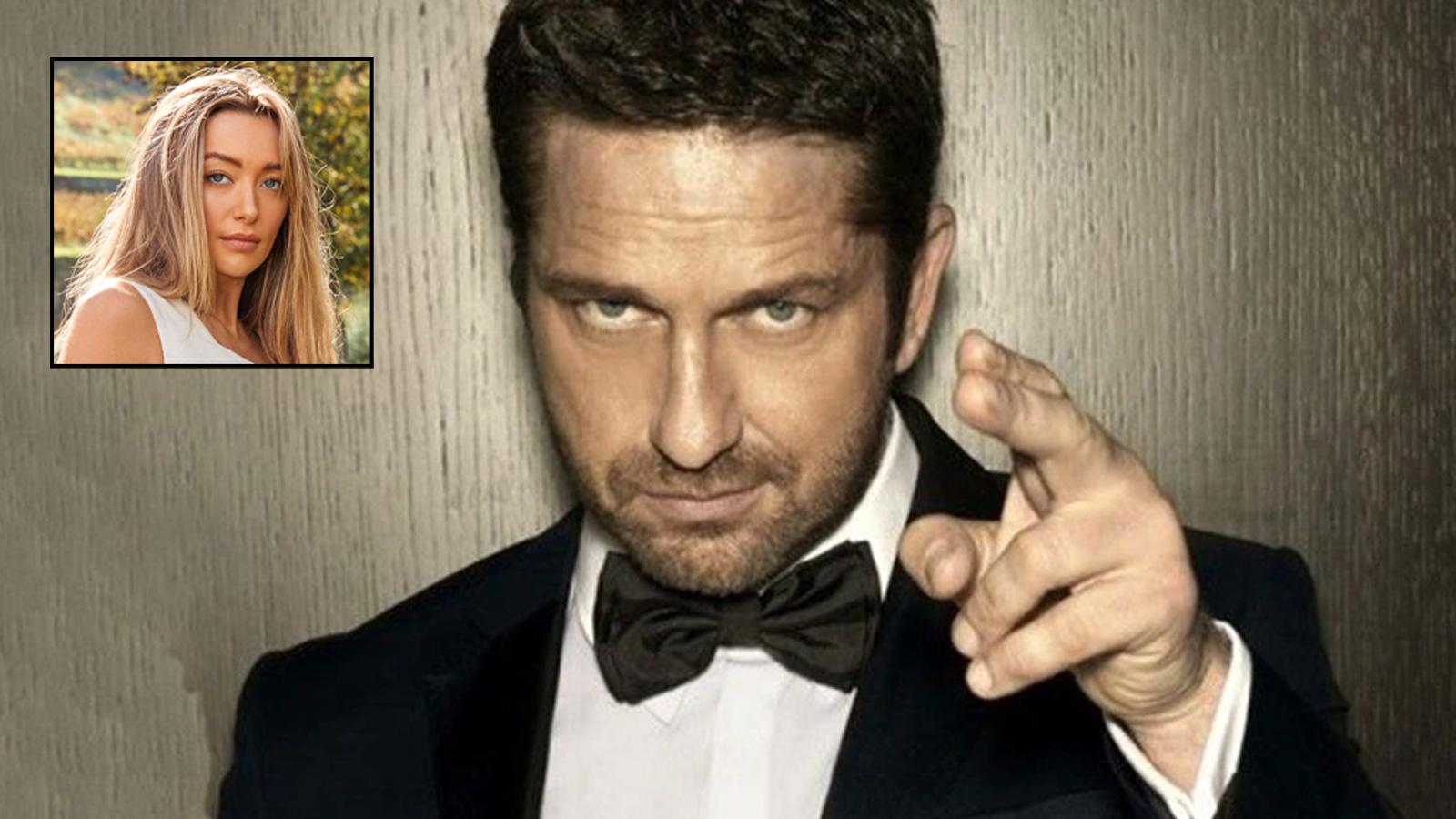 unlu oyuncu gerard butler gonlunu kendisinden 25 yas kucuk modele kaptirdi