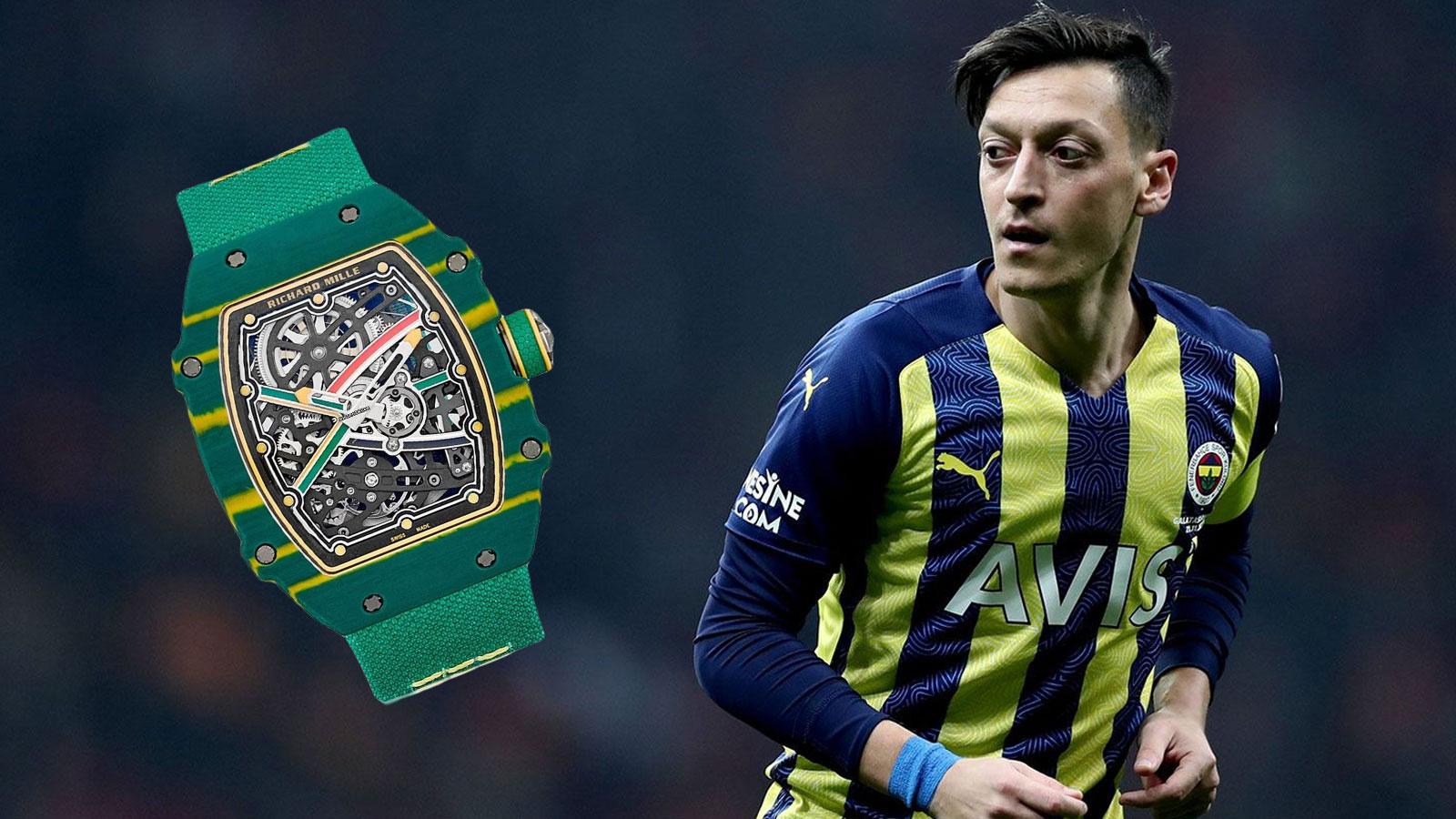 yeni saatine milyonlar doktu mesut ozil in servet degerindeki saat icin sira bekledigi iddia edildi