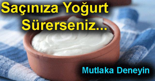 yogurt saca surulurmu ve yogurtla sac bakimi maskesi tarifleri