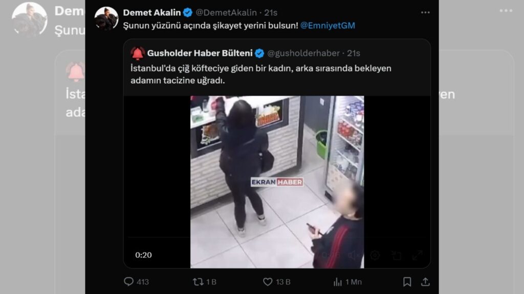 Çiğköftecideki sapık Demet Akalın’ı çıldırttı! 