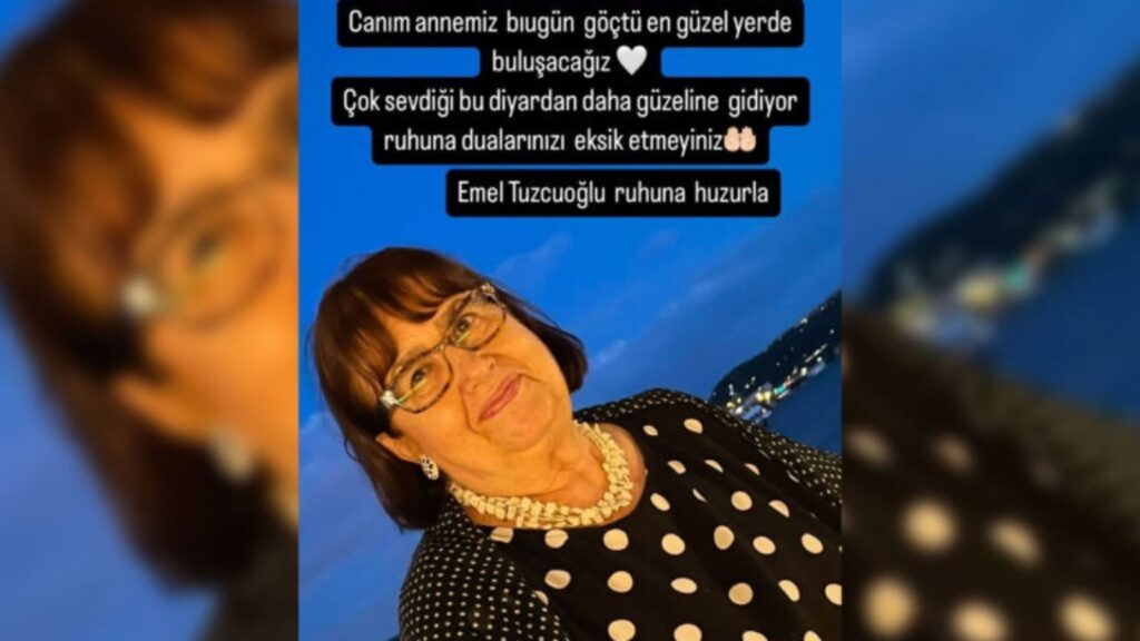 İpek Tuzcuoğlu annesini son yolculuğuna uğurluyor! 