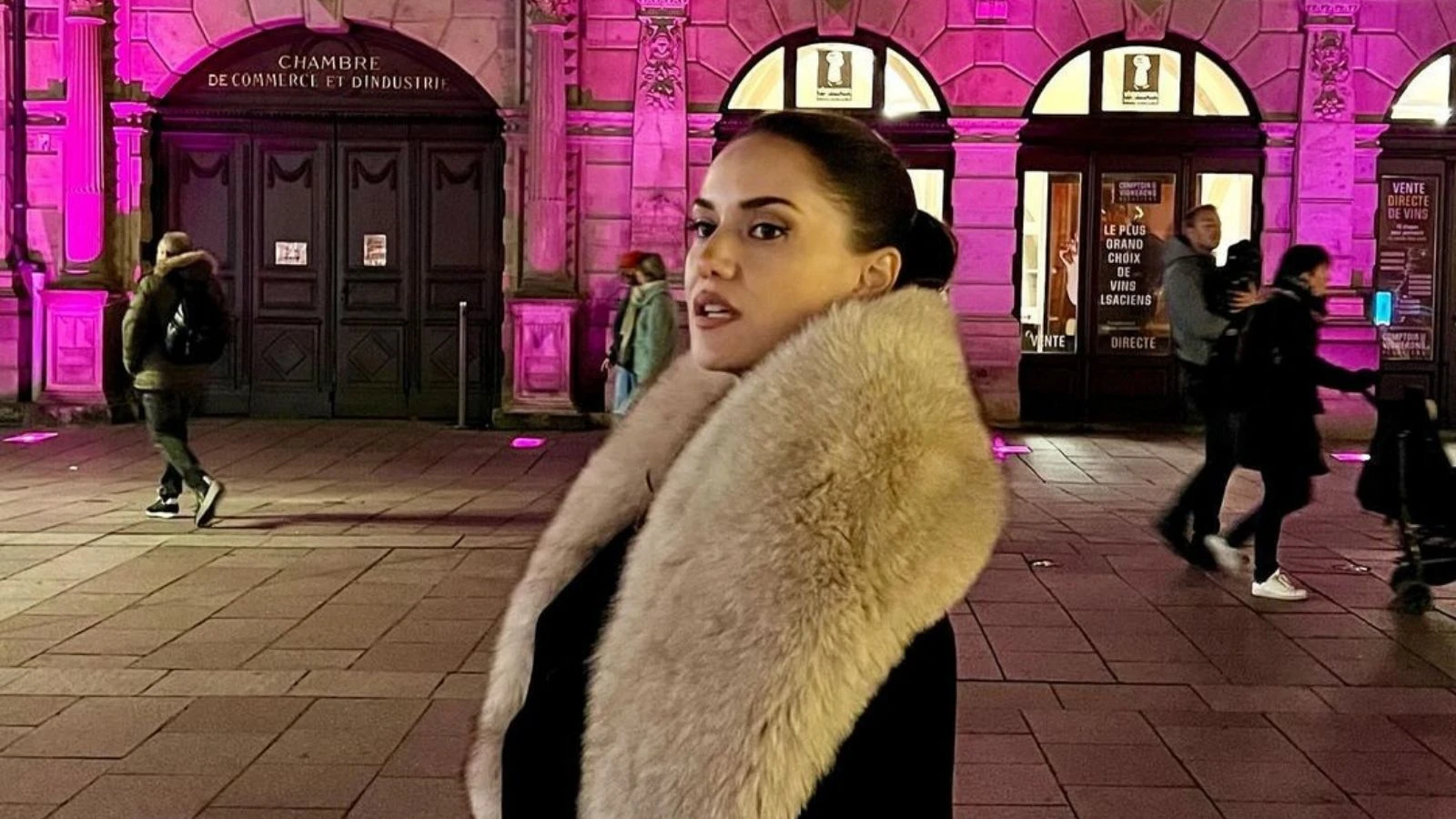 Fahriye Evcen kürk