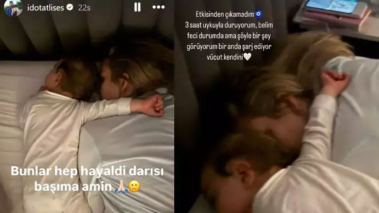 İdo Tatlıses, Yasemin Şefkatli ve ikiz bebekleri 