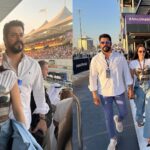 Burak Ozcivit ve Fahriye Evcen Formula 1 heyecani icin Abu Dabide 2