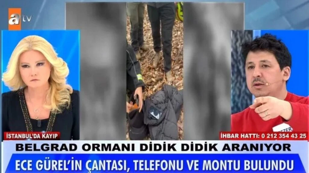 Belgrad ormanında kaybolan Ece Gürel’in ailesi Müge Anlı’da! 