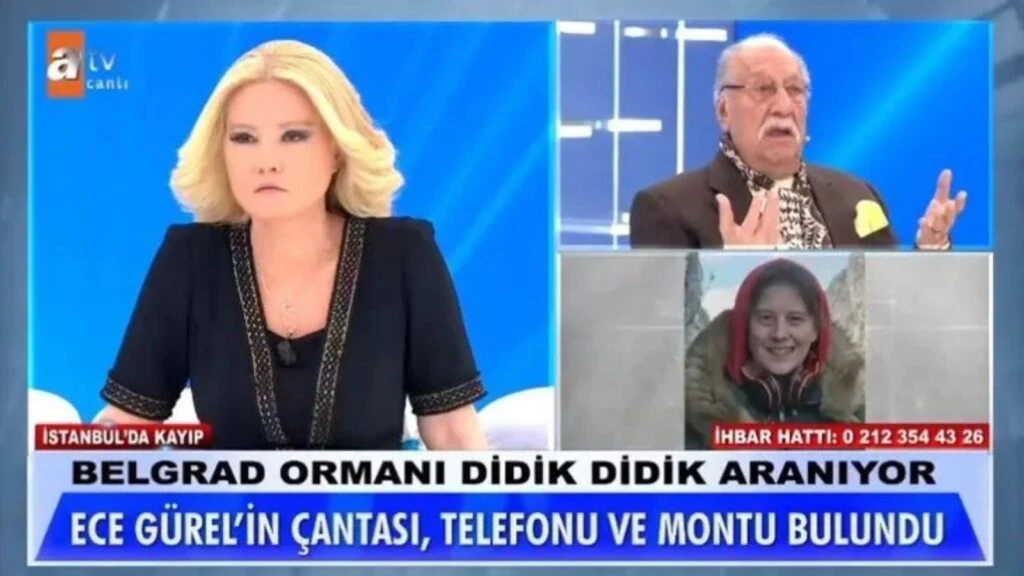 Belgrad ormanında kaybolan Ece Gürel’in ailesi Müge Anlı’da! 