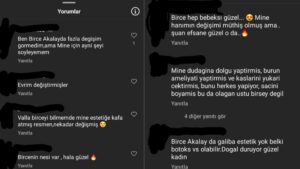 Mine Tugay ve Birce Akalay’ın yıllar içindeki değişime yapılan yorumlar