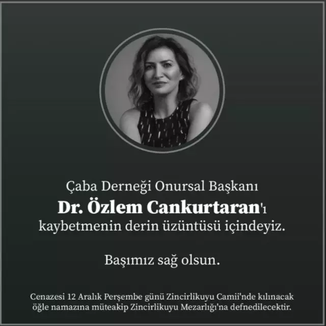 OZLEM CANKURTARANIN CENAZESINE UNLU AKINI 2