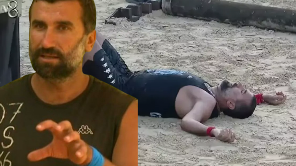 Survivor 2025te korku dolu anlar Hikmet Tugsuz yere yigildi Saglik durumu nasil