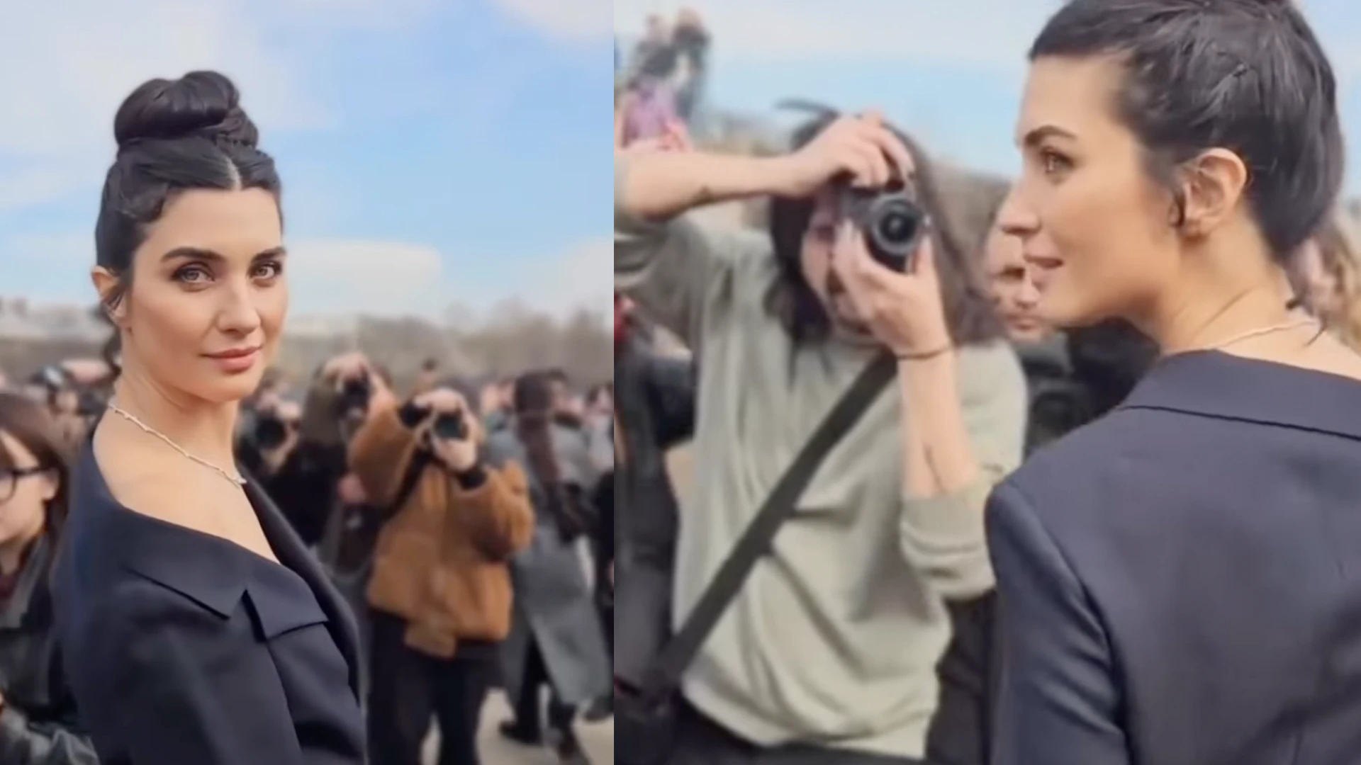 Tuba Buyukustun yine dunya capinda ses getirdi Hayranlari izdihama neden oldu