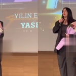 Yasemin Sakallioglu egitimini yarida biraktigi universiteden odulle dondu Espirili sozleri geceye damga vurdu