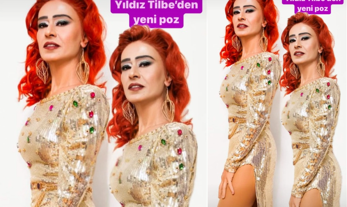 Yildiz Tilbe isiltili elbisesiyle goz kamastirdi Sosyal medyadan begeni yagdi 1 2