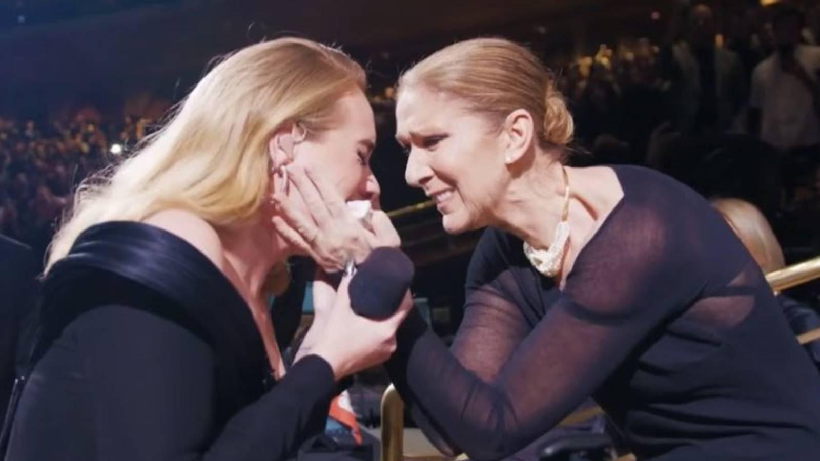 adelenin konserinde celine dion surprizi gozyaslarini tutamadi